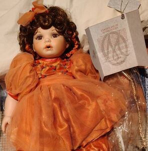 Marie Osmond Porcelain Doll with Certificate